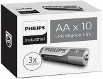 Philips Industrial Alkaline Type AA Batteries (box of 10)