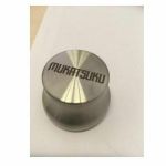 Mukatsuku Classic Stainless Steel Version #3 Precision Made 45 Adapter: Straight Font Logo Design Edition (Juno exclusive)