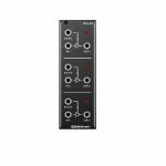 EMW Triple Voltage Controlled Amplifier Module (black faceplate)
