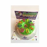 Mukatsuku 3D Doughnut /Donut 45 Adapter (Matcha Green Tea Colour Glazed With Multicoloured Sprinkles) (Juno exclusive)