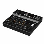 IMG Stageline MXR-4 4 Channel Audio Mixer With DSP Effect Unit Integrated MP3 Player & Bluetooth Receiver