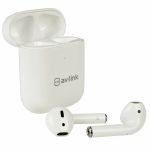 AV Link Ear Shots II True Wireless Bluetooth Earphones & Wireless Charging Case (white)