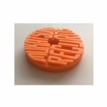 Mukatsuku Branded 3D Logo 45 Adapter (orange) (Juno Exclusive)