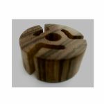 Mukatsuku Hand-Crafted Patterned Wooden 45 Adapter (Juno exclusive)