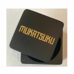 Mukatsuku Black & Gold Wooden Stabiliser Box (box to accomodate 510g stabilizer)