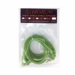 Zlob Modular Glow In The Dark Right Angle Patch Cables (60cm, pack of 5)