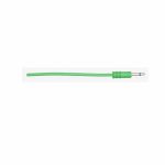 ALM Custom 3.5mm Male Mono Patch Cables (15cm, green, pack of 5)