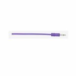 ALM Custom 3.5mm Male Mono Patch Cables (15cm, purple, pack of 5)