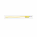 ALM Custom 3.5mm Male Mono Patch Cables (30cm, yellow, pack of 5)
