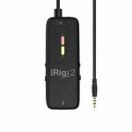 IK Multimedia iRig Pre 2 XLR Microphone Interface & Preamp For iOS/Android/Digital Cameras