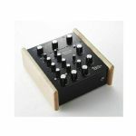 Alpha Recording System MODEL1100W 2-Channel Rotary DJ Mixer (with wooden-side panels)