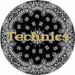 Technics Bandana 1 12" Vinyl Record Slipmats (pair)
