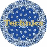 Technics Bandana 2 12" Vinyl Record Slipmats (pair)