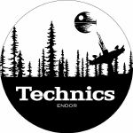 Technics Endor 12" Vinyl Record Slipmats (pair)