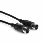 Hosa MID-301 5-Pin DIN To 5-Pin DIN MIDI Cable (1ft)