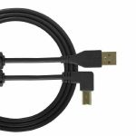 UDG Ultimate Angled USB 2.0 A-B Audio Cable (black, 1.0m)