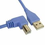 UDG Ultimate Angled USB 2.0 A-B Audio Cable (blue, 3.0m)