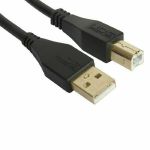 UDG Ultimate Straight USB 2.0 A-B Audio Cable (black, 3.0m)