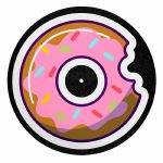 IDYD Donut 12" Vinyl Record Slipmats (pair)