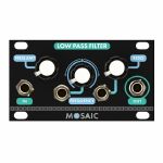 Mosaic 1U Low Pass Filter Analogue Low Pass Filter Module (black)