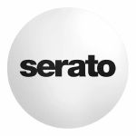 Serato Butter Rug 12" Vinyl Record Slipmats (pair, white with black logo)