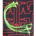 Zlob Modular Glow In The Dark Y Splitter/Multiple Cables (45cm, pack of 3)