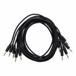Erica Synths 90cm Braided Patch Cables (black, pack of 5)