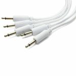 Erica Synths 90cm Braided Patch Cables (white, pack of 5)