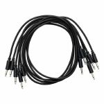 Erica Synths 60cm Braided Patch Cables (black, pack of 5)