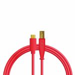 DJ Tech Tools USB-C To USB-B Chroma Cable (red, 1.5m)