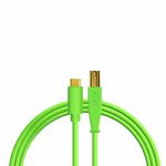 DJ Tech Tools USB-C To USB-B Chroma Cable (neon green, 1.5m)