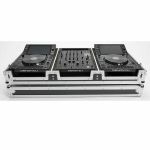 Magma Multi-Format Workstation Player/Mixer Set For Pioneer DJ/Allen & Heath/Denon DJ/Reloop/Ecler/Rane (black)