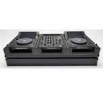 Magma Multi-Format Case Player/Mixer Hardcase Set For Pioneer DJ/Allen & Heath/Denon DJ/Reloop/Ecler/Rane (black)