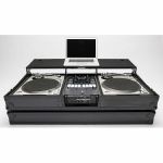 Magma Multi-Format Battle Workstation Set For Technics/Rane/Audio Technica/American Audio/DJ-Tech/Denon DJ/ Epsilon/Mixars/Native Instruments/Numark/Pioneer DJ/Reloop/Stanton/Vestax (black)
