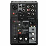 Yamaha AG03MK2 3-Channel Live Streaming Studio Mixer With USB Audio Interface (black)