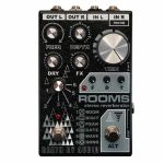 Death By Audio Rooms Stereo Multi-Function Digital Reverb Effects Pedal