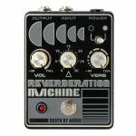 Death By Audio Reverberation Machine Subtle To Distorted Reverb Effects Pedal (black)