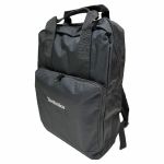 Technics Twin Handle Backpack (black with silver logo)