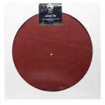 Audio Anatomy 12" Leather Slipmat (single, red)