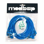 Modbap Modular 90cm Right Angle Patch Cables (blue, pack of 8)