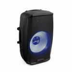 Gemini AS-2115BT-LT Live Powered Professional Powered PA Speaker With LED Lighting (single)