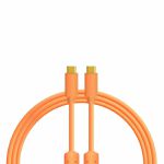 DJ Tech Tools USB-C To USB-C Chroma Cable (single, 1m, neon orange)