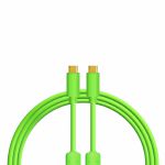 DJ Tech Tools USB-C To USB-C Chroma Cable (single, 1m, green)