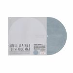 Disk Union Suede Leather Mat For Turntables (saxe blue, single)