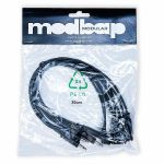 Modbap Modular Divvy 12" Split Patch Cables (30cm, pack of 4, black)