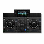 Denon DJ SCLIVE 2 Club-Standard Standalone 2-Deck DJ Controller With Built-In Speakers (black)