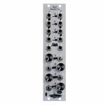 Noise Engineering Xer Dualis 4-Channel Stereo Mixer Module With Mutes (silver)