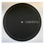 Reloop SPiN 7" Vinyl Record Slipmat (single, black)