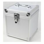 Night Shift 7" Record Box Flightcase 50 (silver)