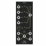 TipTop Audio MIXZ Dual Audio/CV/Gate Mixer Module With MixBus (black)